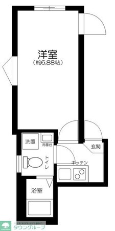 レジデンス青井の物件間取画像